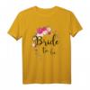 Bride To Be T-Shirt für Junggesellinnenabschied & Hochzeit - Perfektes Gruppenshirt für JGA, Verlobung & Bachelorette-Party