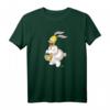 HapKoala Homer Simpson Easter Bunny T-Shirt - Lustiges Oster- und Geburtstags-Merchandise für Männer, Frauen, Jungen & Mädchen