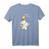 HapKoala Homer Simpson Easter Bunny T-Shirt - Lustiges Oster- und Geburtstags-Merchandise für Männer, Frauen, Jungen & Mädchen