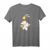 HapKoala Homer Simpson Easter Bunny T-Shirt - Lustiges Oster- und Geburtstags-Merchandise für Männer, Frauen, Jungen & Mädchen