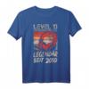 Level 13 Jahre Geburtstagsshirt für Jungen Gamer - Legendär seit 2010 Gaming Headset T-Shirt für die nächste Party & LAN-Event