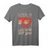 Level 13 Jahre Geburtstagsshirt für Jungen Gamer - Legendär seit 2010 Gaming Headset T-Shirt für die nächste Party & LAN-Event