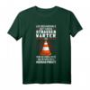 Mit Straßenwärter anlegen T-Shirt – Lustiges Geschenk für Straßenwärter, Straßenbauer und Azubis im Straßenbau und Winterdienst