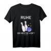 HapKoala Kegel T-Shirt mit Spruch 'Kniet nieder meine Knaben, der Meister wirft' – Lustiges Geschenk für Kegelverein, Team oder Rentner