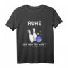 HapKoala Kegel T-Shirt mit Spruch 'Kniet nieder meine Knaben, der Meister wirft' – Lustiges Geschenk für Kegelverein, Team oder Rentner