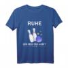 HapKoala Kegel T-Shirt mit Spruch 'Kniet nieder meine Knaben, der Meister wirft' – Lustiges Geschenk für Kegelverein, Team oder Rentner