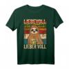 Liebevoll Lieber voll Biertrinker Faultier Bier T-Shirt – Lustiges Männer Shirt für Wochenende, Männertag & Vatertag