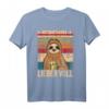 Liebevoll Lieber voll Biertrinker Faultier Bier T-Shirt – Lustiges Männer Shirt für Wochenende, Männertag & Vatertag