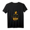 Damen T-Shirt zum HapKoala mit V-Ausschnitt - Leichtes, klassisch geschnittenes Basic-Shirt mit doppelt genähten Ärmeln