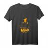 Damen T-Shirt zum HapKoala mit V-Ausschnitt - Leichtes, klassisch geschnittenes Basic-Shirt mit doppelt genähten Ärmeln