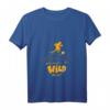 Damen T-Shirt zum HapKoala mit V-Ausschnitt - Leichtes, klassisch geschnittenes Basic-Shirt mit doppelt genähten Ärmeln