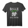 Boule | Die Boule Legende betritt das Gelände - Lustiges Boule T-Shirt für Erwachsene als Geschenk für Boule- und Boccia-Fans
