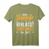 Abschiedsgeschenk Kollegen - Lustiges T-Shirt zum Jobwechsel oder Ruhestand mit Spruch 'Diese Legende verlässt das beste Team der Welt'