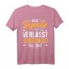 Abschiedsgeschenk Kollegen - Lustiges T-Shirt zum Jobwechsel oder Ruhestand mit Spruch 'Diese Legende verlässt das beste Team der Welt'