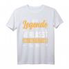 Abschiedsgeschenk Kollegen - Lustiges T-Shirt zum Jobwechsel oder Ruhestand mit Spruch 'Diese Legende verlässt das beste Team der Welt'