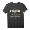 Polizist in Pension Abschied T-Shirt - Lustiges Geschenk für Polizeibeamte im Ruhestand & Pensionierung Party