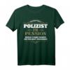 Polizist in Pension Abschied T-Shirt - Lustiges Geschenk für Polizeibeamte im Ruhestand & Pensionierung Party