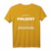 Polizist in Pension Abschied T-Shirt - Lustiges Geschenk für Polizeibeamte im Ruhestand & Pensionierung Party