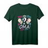 Rosa oder Blau? Oma liebt dich – Lustiges Babyparty T-Shirt für zukünftige Großmütter, Schwangerschaftsankündigung & Team Pink/Blue Geschenk