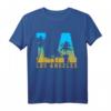 Los Angeles LA California Kalifornien USA Amerika Souvenir T-Shirt – Perfektes Geschenk für LA- und Kalifornien-Fans