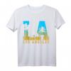 Los Angeles LA California Kalifornien USA Amerika Souvenir T-Shirt – Perfektes Geschenk für LA- und Kalifornien-Fans