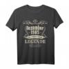 Dezember 1985 - Die Geburt einer Legende - 38. Geburtstag T-Shirt, perfektes Geschenk und Dekoration für den besonderen Tag