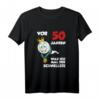 Vor 50 Jahren war ich mal der Schnellste – Witziges T-Shirt zum 50. Geburtstag für Männer, Brüder, Väter und Freunde
