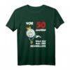 Vor 50 Jahren war ich mal der Schnellste – Witziges T-Shirt zum 50. Geburtstag für Männer, Brüder, Väter und Freunde