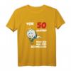 Vor 50 Jahren war ich mal der Schnellste – Witziges T-Shirt zum 50. Geburtstag für Männer, Brüder, Väter und Freunde