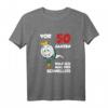 Vor 50 Jahren war ich mal der Schnellste – Witziges T-Shirt zum 50. Geburtstag für Männer, Brüder, Väter und Freunde