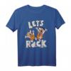 The Flintstones Let's Rock T-Shirt - Lizenziertes Cartoon-Design, Retro Style, Perfekt für Fans und Nostalgie-Liebhaber