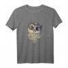Niedliches Vintage Eulen T-Shirt mit Liebe Blick - Perfekt für Tierliebhaber und Eulenfans