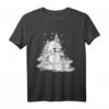 Süßer Schneemann in Weiß Wintermotiv T-Shirt - Perfektes Weihnachts- und Wintergeschenk für Kinder und Familie