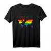 Gay LGBTQ Rainbow Regenbogen Farben T-Shirt - Buntes Support-Design für Pride, Coming Out & LGBTQ-Community