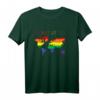Gay LGBTQ Rainbow Regenbogen Farben T-Shirt - Buntes Support-Design für Pride, Coming Out & LGBTQ-Community