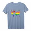 Gay LGBTQ Rainbow Regenbogen Farben T-Shirt - Buntes Support-Design für Pride, Coming Out & LGBTQ-Community