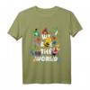 Biene Maja - We are the world T-Shirt | Klassisch geschnitten & doppelt genäht