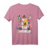 Biene Maja - We are the world T-Shirt | Klassisch geschnitten & doppelt genäht