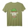Lustiges Weihnachts Elfe T-Shirt für die Familie - Festliches Outfit für Weihnachten, Wichteln, Heiligabend & Weihnachtsfeier
