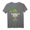 Lustiges Weihnachts Elfe T-Shirt für die Familie - Festliches Outfit für Weihnachten, Wichteln, Heiligabend & Weihnachtsfeier
