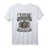Lustiges Maurer Motiv T-Shirt mit Zunftzeichen und Spruch – Perfektes Geburtstagsgeschenk für Maurer, Bauarbeiter und Kollegen