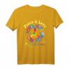 Hippie T-Shirt Acidhead Woodstock Frieden Peace - Psychedelisches Flower Power Shirt für Herren Damen und Kinder