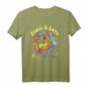 Hippie T-Shirt Acidhead Woodstock Frieden Peace - Psychedelisches Flower Power Shirt für Herren Damen und Kinder