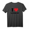 Personalisierte London T-Shirt mit Namen – Ideales Geschenk für Valentinstag, Geburtstag, Weihnachten & Neugeborene