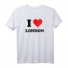 Personalisierte London T-Shirt mit Namen – Ideales Geschenk für Valentinstag, Geburtstag, Weihnachten & Neugeborene