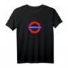 London Underground U-Bahn T-Shirt - Klassisch geschnitten, doppelt genähter Saum, ideal für London Fans und Pendler