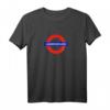 London Underground U-Bahn T-Shirt - Klassisch geschnitten, doppelt genähter Saum, ideal für London Fans und Pendler