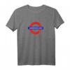 London Underground U-Bahn T-Shirt - Klassisch geschnitten, doppelt genähter Saum, ideal für London Fans und Pendler