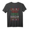 Lustiges Weihnachts-T-Shirt 'Ho Ho Hoit Die Goschn' - Witziges Ugly Christmas Design für Weihnachtsmärkte, Familie & Freunde