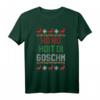 Lustiges Weihnachts-T-Shirt 'Ho Ho Hoit Die Goschn' - Witziges Ugly Christmas Design für Weihnachtsmärkte, Familie & Freunde